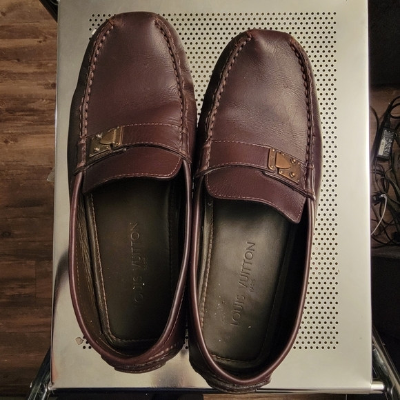 Louis-vuitton mens brown shoes size 9 main image 6